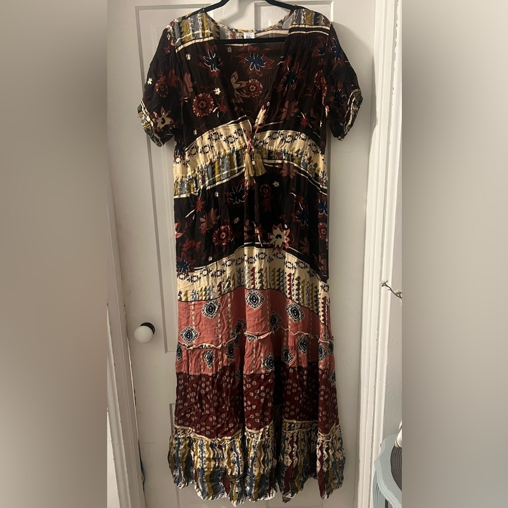 Bohemian Floral Maxi Dress from BLE Resort Collection